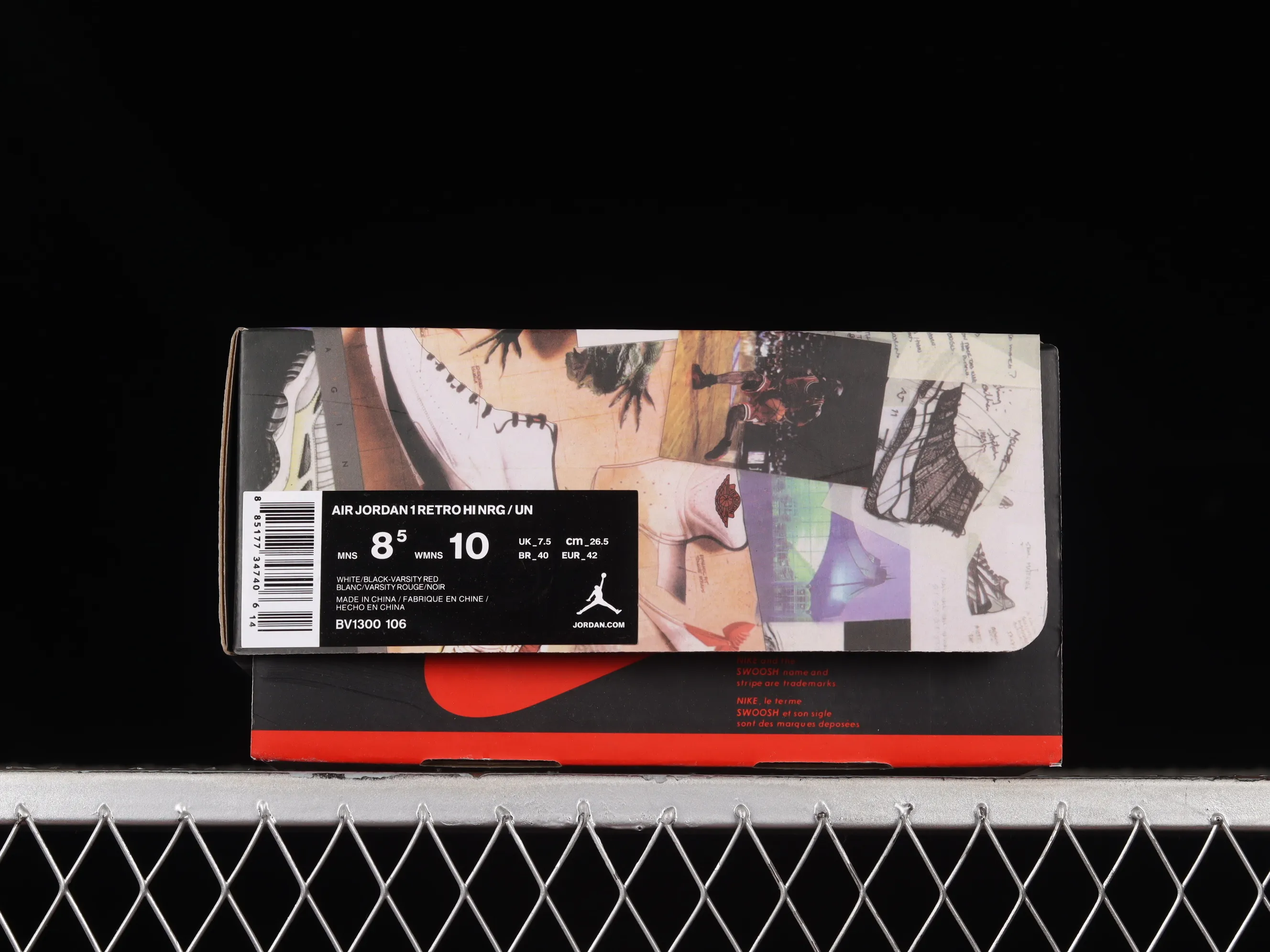 All categories Air Jordan Jordan series basketball shoes Air Jordan 1 High LJR version Union x Air Jordan 1 Retro High PK NRG Black Friday BV1300-106